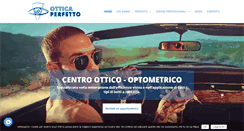 Desktop Screenshot of otticaperfetto.it